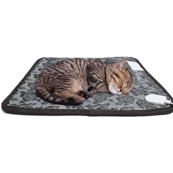 Tucker Murphy Pet™ Waterproof Cat Heating Pad Chew Proof Cord Easy